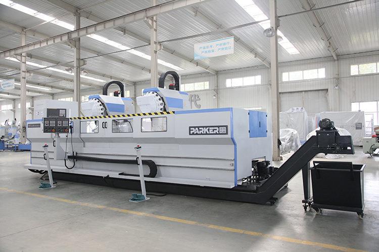 Aluminium-profile-double-head-high-spend-3-axis-CNC-machining-center