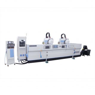 Aluminium profile double head high spend 3-axis CNC machining center